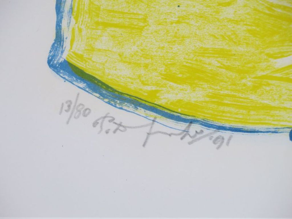 Pieter Defesche: Litho, Hemels en Aard - Ingelijst (groot) kopen? Bied vanaf 100!