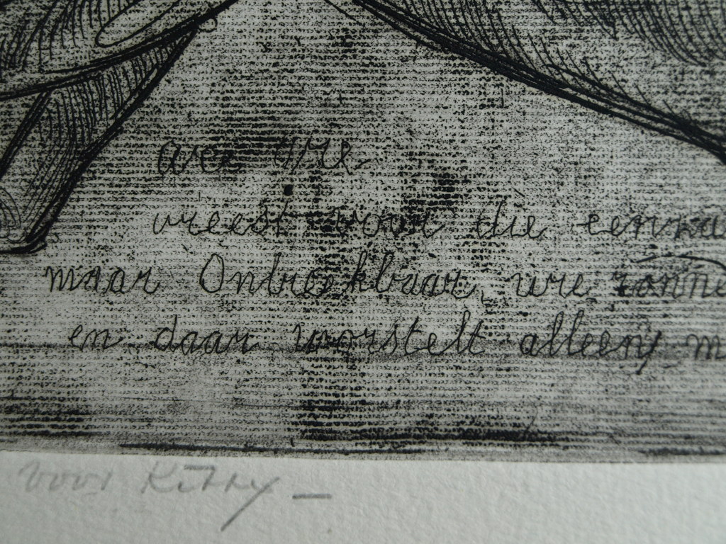Cephas Stauthamer : Ets , zonder titel – Gesigneerd – 1974 kopen? Bied vanaf 1!