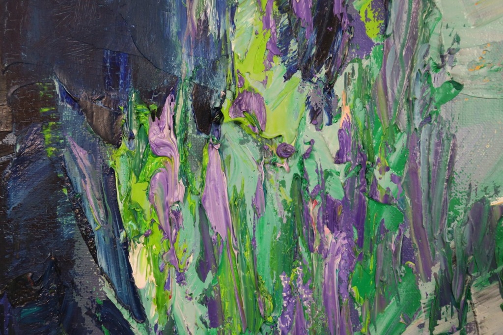 Franca Muller Jabusch: Olieverf op doek, Bloem kopen? Bied vanaf 50!