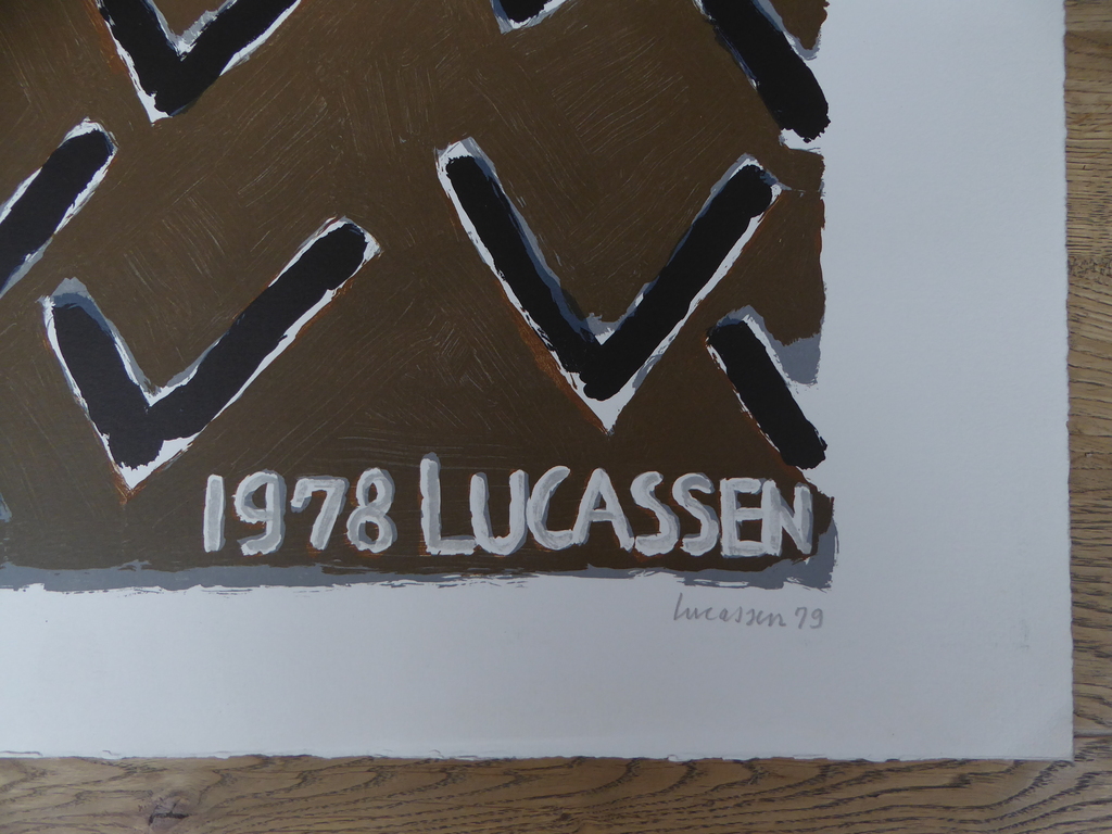 Reinier Lucassen. Litho met de titel: nicht weinen lieve bird. kopen? Bied vanaf 1!
