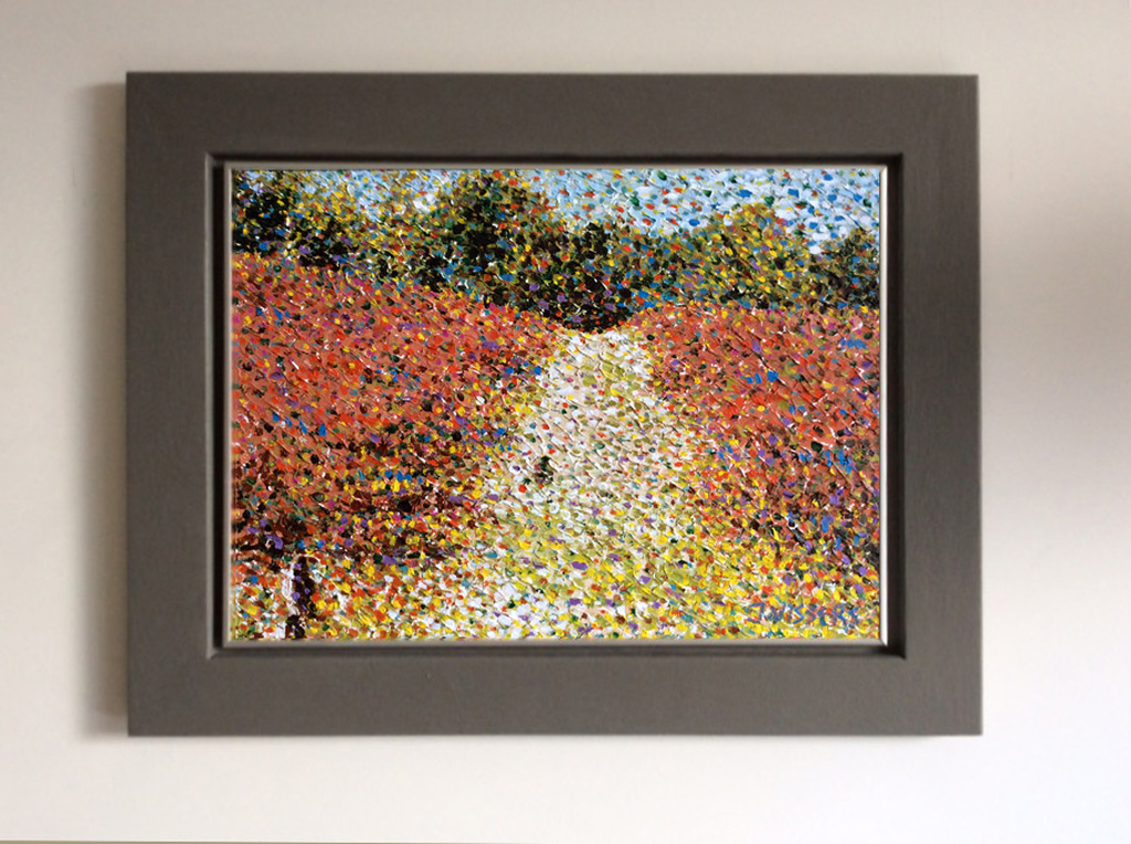 LAATSTE KANS! Jack Vissers: landschap, olieverf op paneel, ingelijst kopen? Bied vanaf 245!