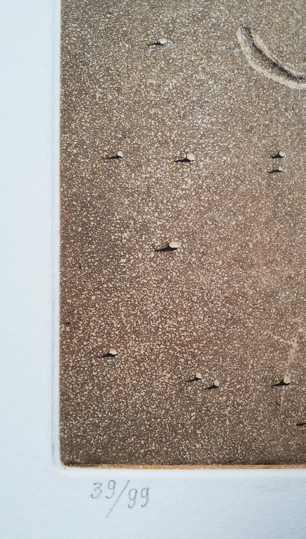 Hiroshi Asada - Strand stilleven, aquatint ets kopen? Bied vanaf 95!