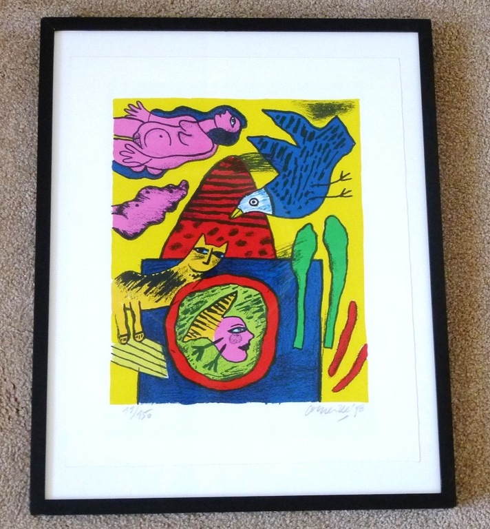 Corneille, ingelijste zeefdruk, Mount Rouge, 1998, handgesigneerd en genummerd kopen? Bied vanaf 299!