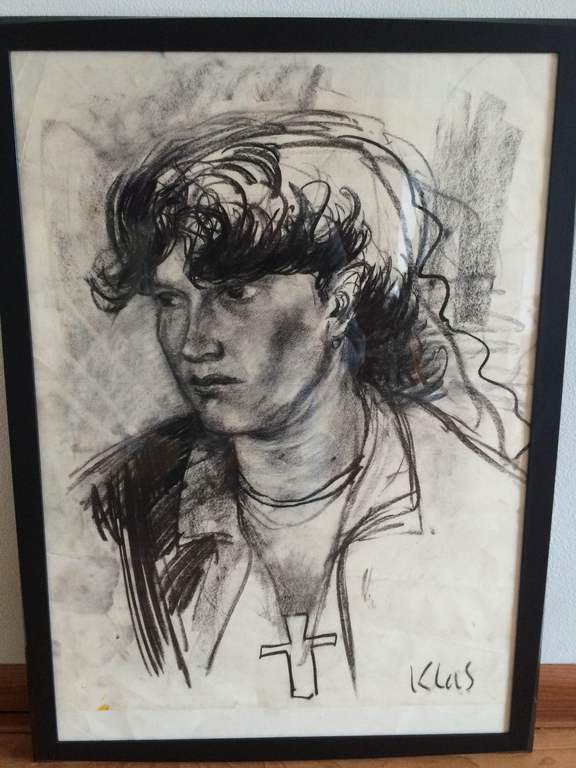 Uniek zelfportret Peter Klashorst  kopen? Bied vanaf 50!