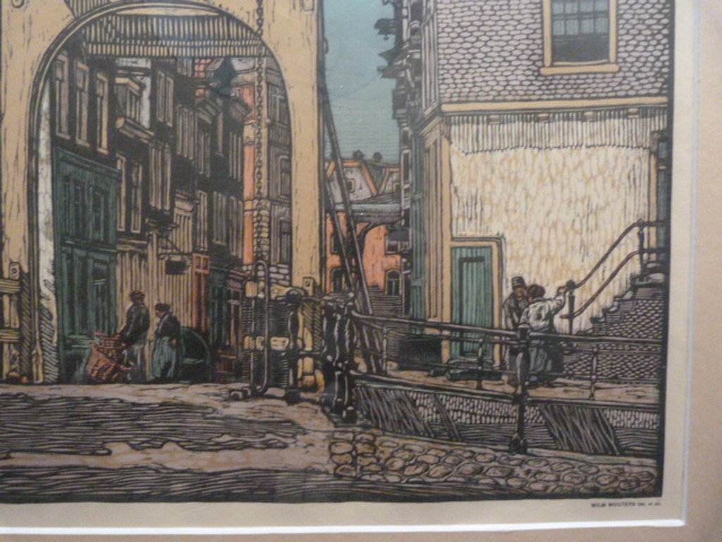 Wouters, Wilh. Hendrikus Marie (Wilm) - De Magere Brug richting de Staalstraat kopen? Bied vanaf 1!