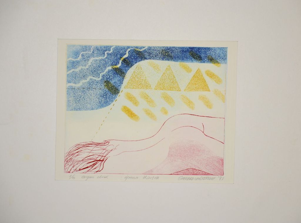 Gerard van Kerkhof: Ets/aquatint. Epreuve d artiste kopen? Bied vanaf 1!