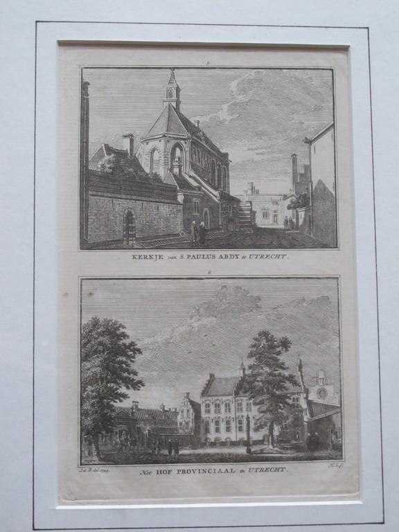 10 Utrechtse stadsgezichten (22 x 29 cm) kopen? Bied vanaf 75!