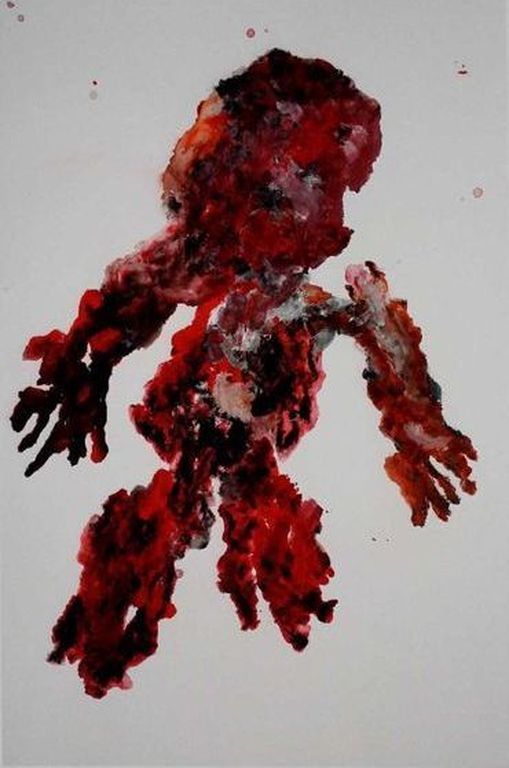 ARMANDO Gr Giclee DER KRIEGER Handgesigneerd uit 2015 verkocht voor € 175!