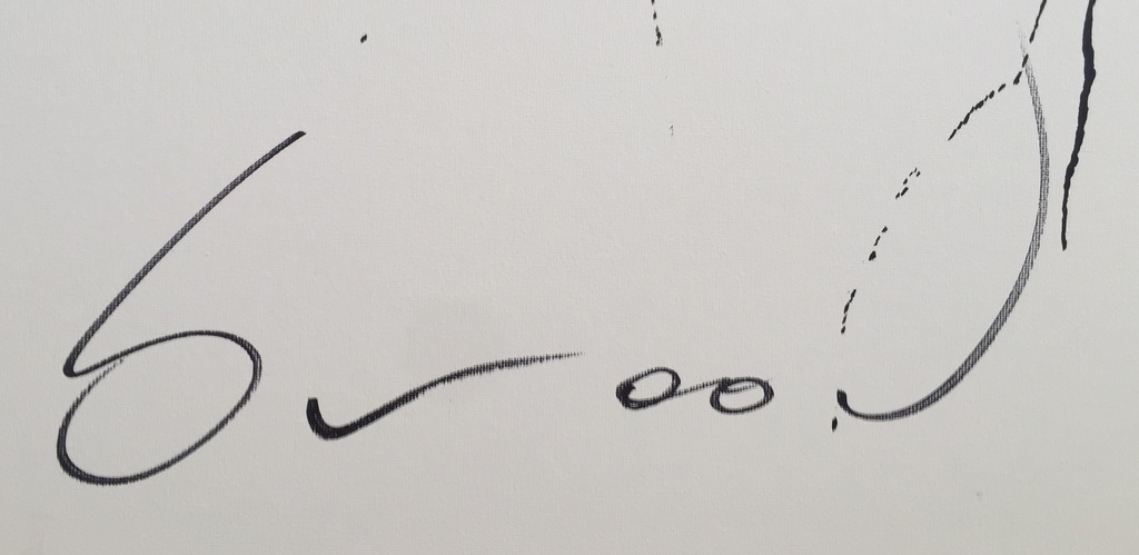 Herman Brood - Cha Cha - zeefdruk op linnen - Handgesigneerd kopen? Bied vanaf 1!