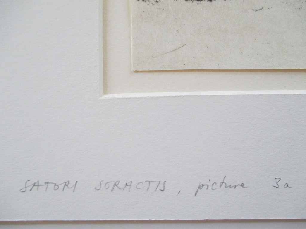 Marianne Korporaal, ets Satori Soractis 3a, 1990  kopen? Bied vanaf 1!