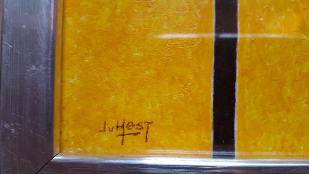 Jan van Hest (1915) - Paneel, gesigneerd linksonder en verso 1978 kopen? Bied vanaf 50!