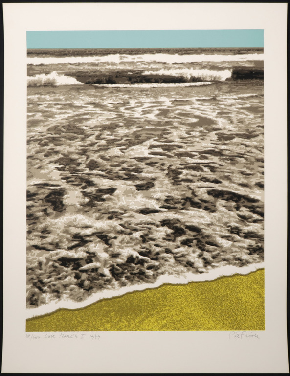 Piet Fioole: Zeefdruk, Lost Marc'h I kopen? Bied vanaf 40!