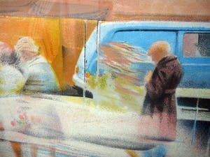 John Verberk - 'De markt' -lithografie 1978- kopen? Bied vanaf 10!