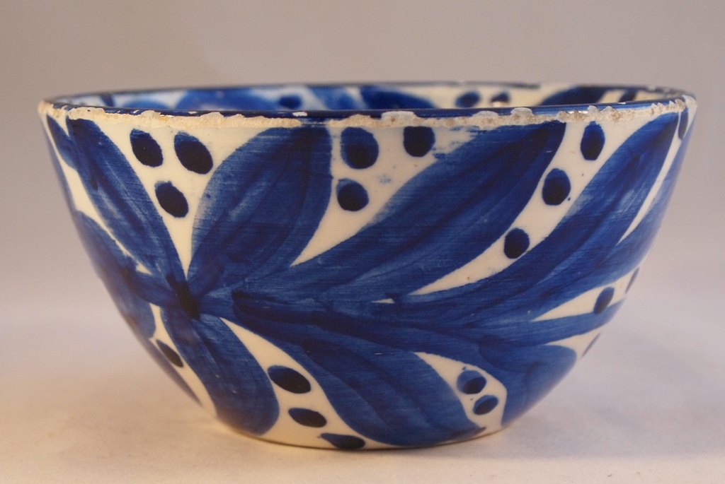 19e eeuwse Chinese Blauw witte Aardewerken kom kopen? Bied vanaf 1!