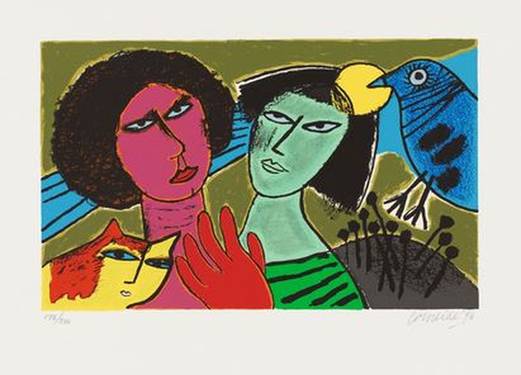 Corneille: Portfolio 8x Zeefdruk, L'Amour au jour le jour kopen? Bied vanaf 750!