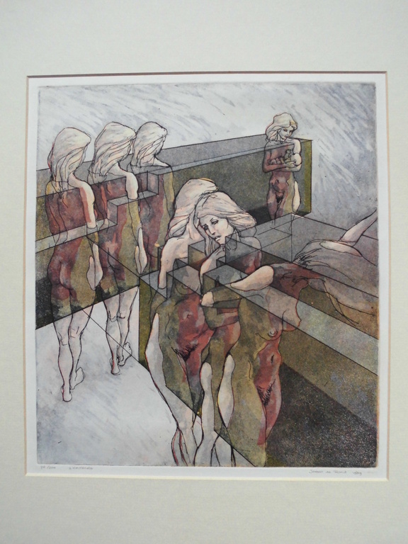 Jeroen de Rond : 3 KleurGrafiek : Vrouwen Naakt verkocht voor € 65!