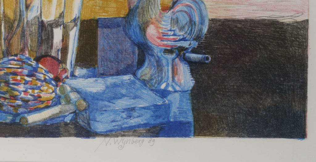 Nicolaas Wijnberg: Litho, De Stereoscoop - Ingelijst kopen? Bied vanaf 60!