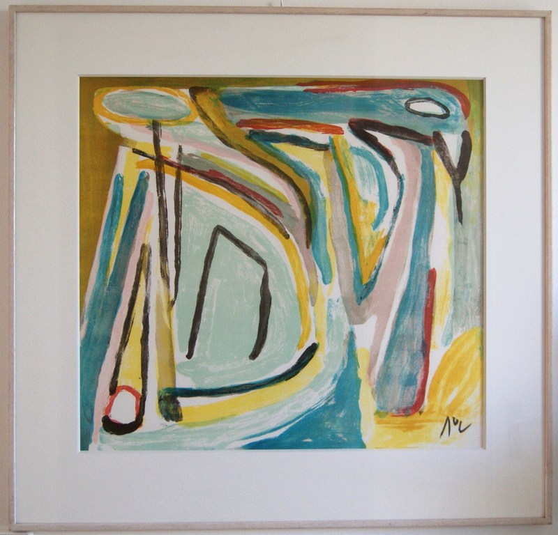 Bram van Velde 8 kleuren litho MP402 kopen? Bied vanaf 575!