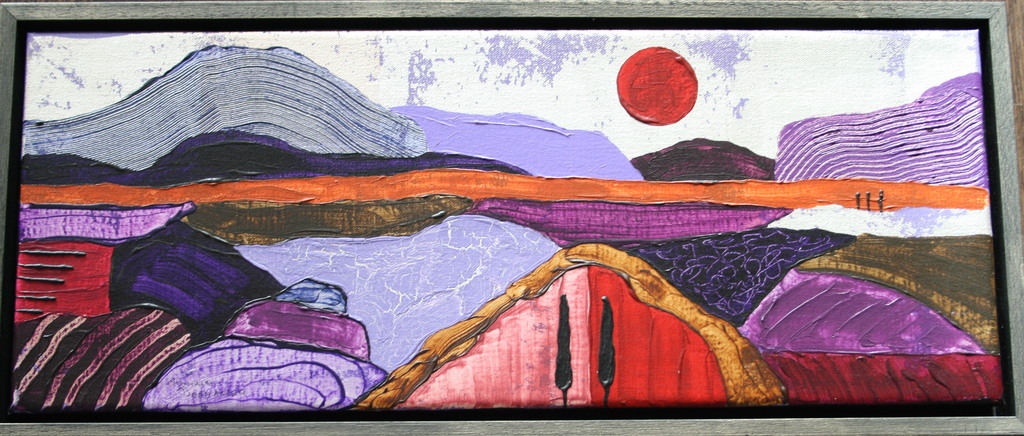 Ronald boonacker, Toscana I, Schilderij verkocht voor € 170!