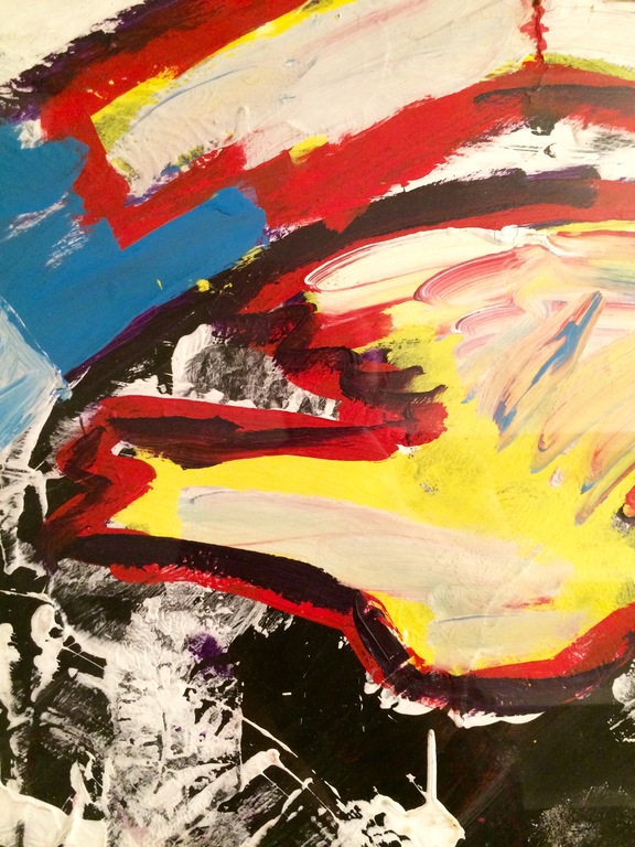 Peter Klashorst: Bird, ZELDZAAM VROEG WERK 1984 kopen? Bied vanaf 125!