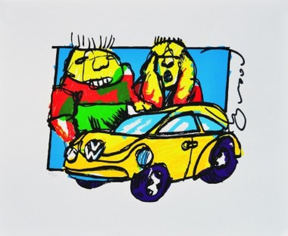 Herman Brood - Zeefdruk verkocht voor € 95!