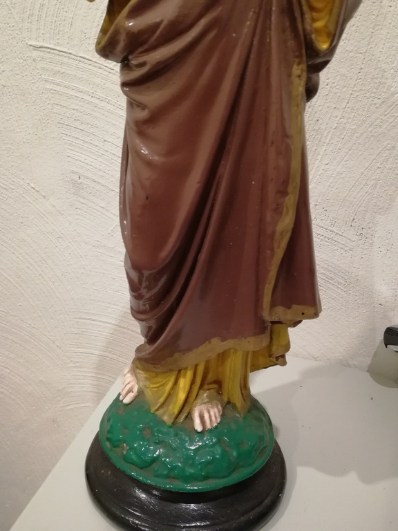 onbekend kunstenaar -- Christus beeld uit gips kopen? Bied vanaf 10!