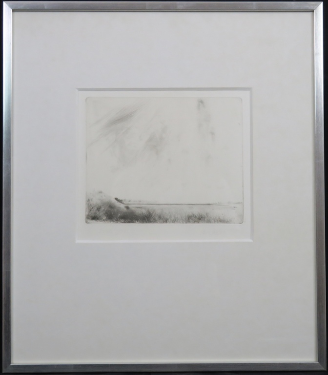 Willem den Ouden: Ets, Zonder titel - Ingelijst kopen? Bied vanaf 70!