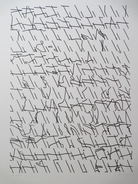 Esther Post, Abstracte beweging, Zeefdruk kopen? Bied vanaf 40!