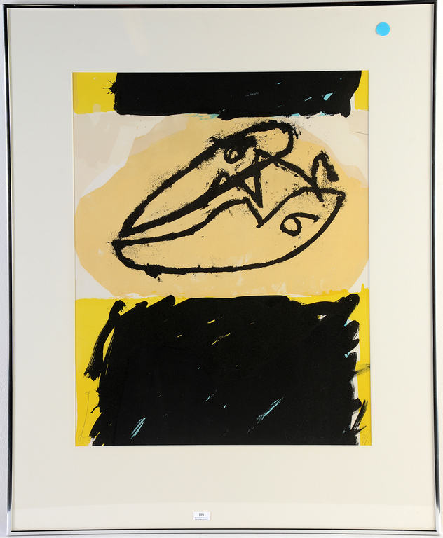 Luuk de Weert : Zeefdruk , z.t. , 80 x 65 cm ingelijst kopen? Bied vanaf 75!
