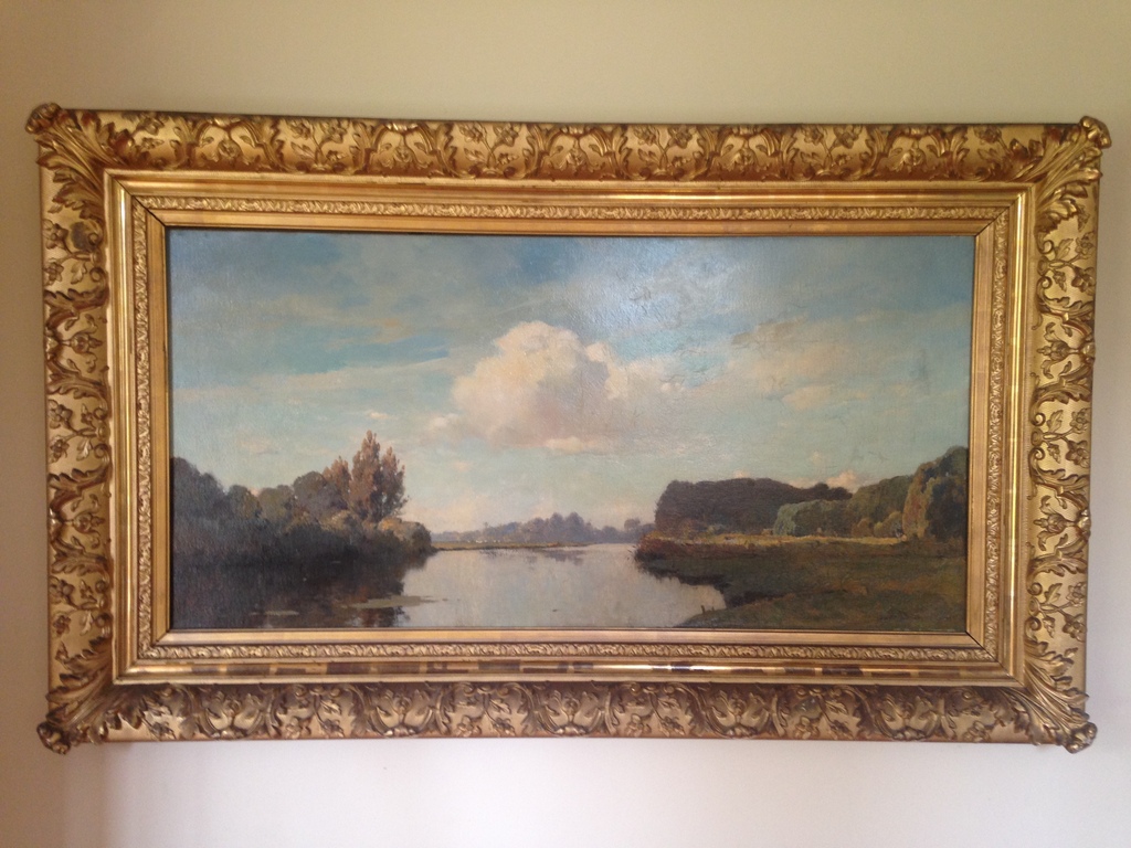 L.W.R. Wenkebach; landschap 1914 kopen? Bied vanaf 2250!