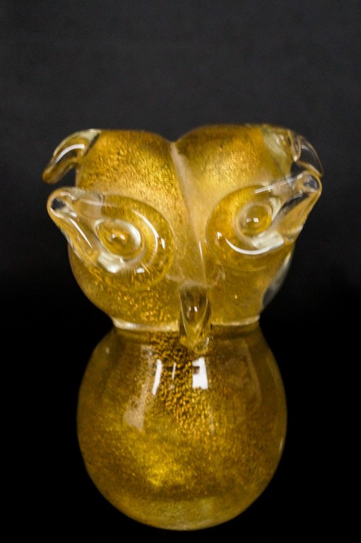 Archimede Seguso gouden uil - gesigneerd kopen? Bied vanaf 65!