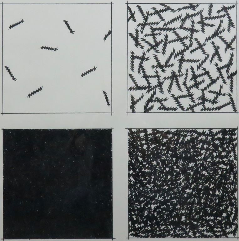 Hans Klein Hofmeijer: Inkttekening op papier, Nr. 71 - Ingelijst kopen? Bied vanaf 150!