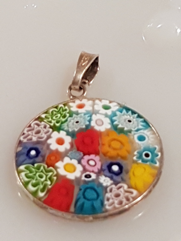 Murrina veneziana in zilver 925- model 5-Murano Italia-Venezia  zilver 925 kopen? Bied vanaf 10!