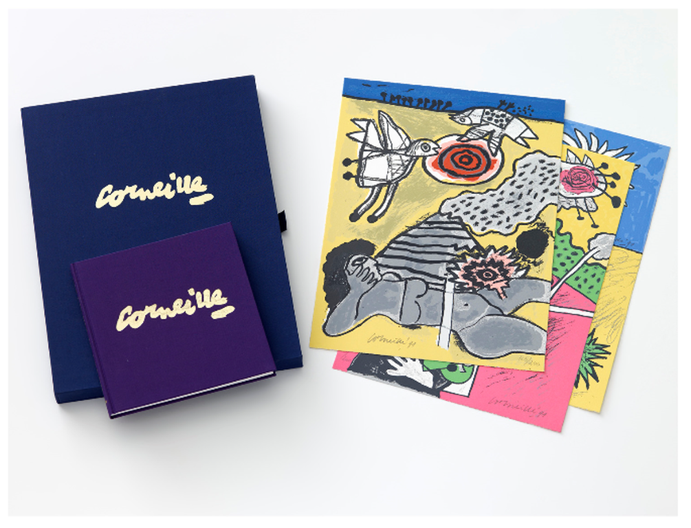 Corneille: Luxe editie 3x Zeefdruk + boek, Terre habitee kopen? Bied vanaf 350!