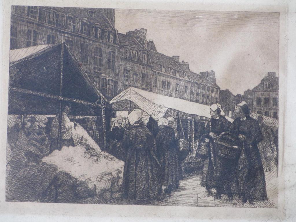 Onbekend, Marktdag in Vlaanderen, Ets kopen? Bied vanaf 1!