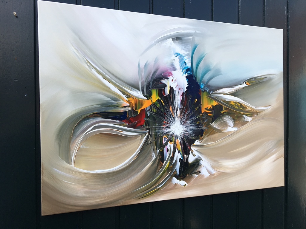 Gena - Abstract After midnight-Gesigneerd kopen? Bied vanaf 200!