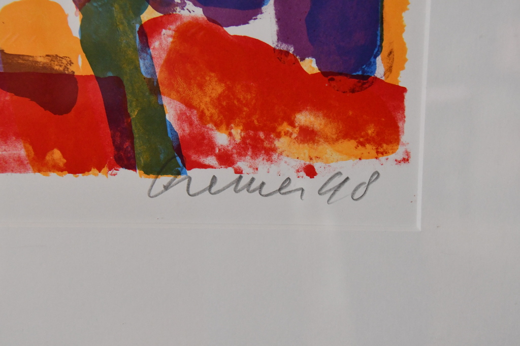 Jan Cremer, zeefdruk, L'histoire des Coeurs II Jaar: 1998. kopen? Bied vanaf 225!