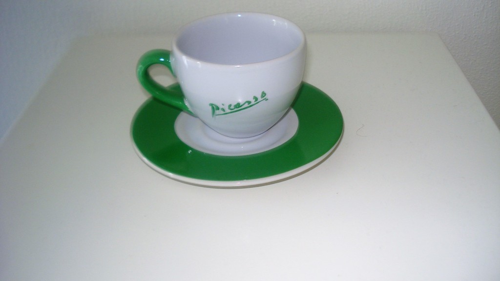 Drie prachtige espresso kop/schotel Picasso Masterpiece kopen? Bied vanaf 45!