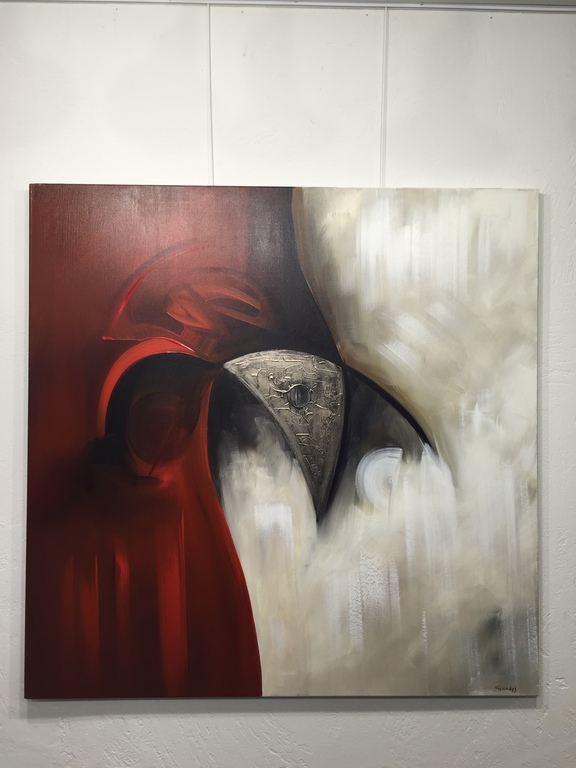 GENA GENADYJ  gemengde technieken op doek verkocht voor € 155!