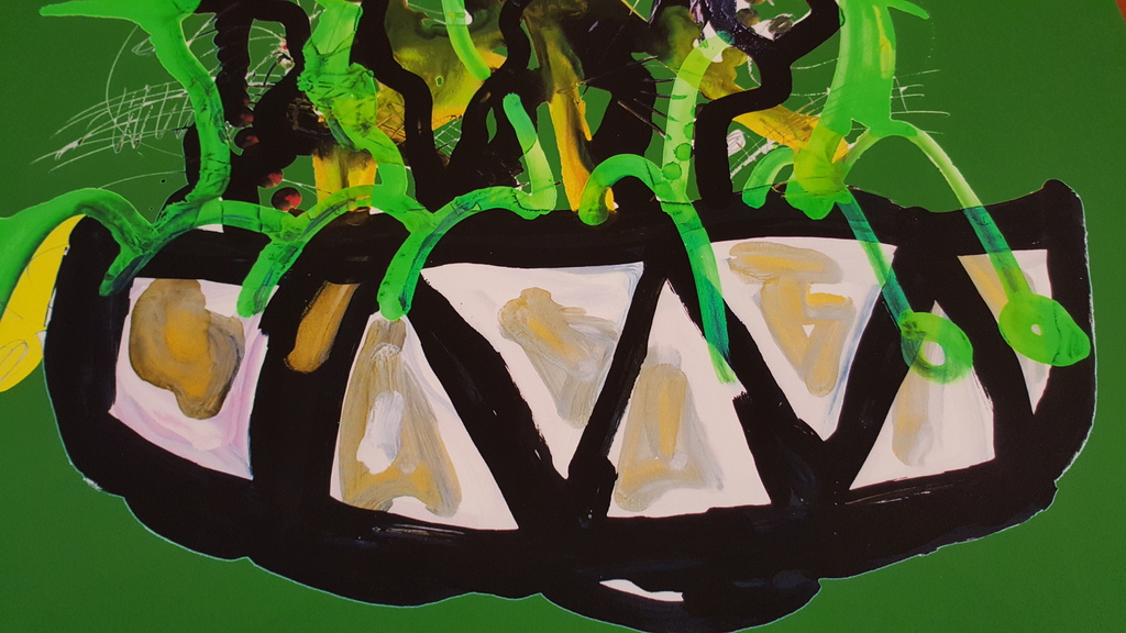 Blazing star green - GiclÃ©e - gesigneerd en genummerd - oplage 75 - 2014 kopen? Bied vanaf 1!