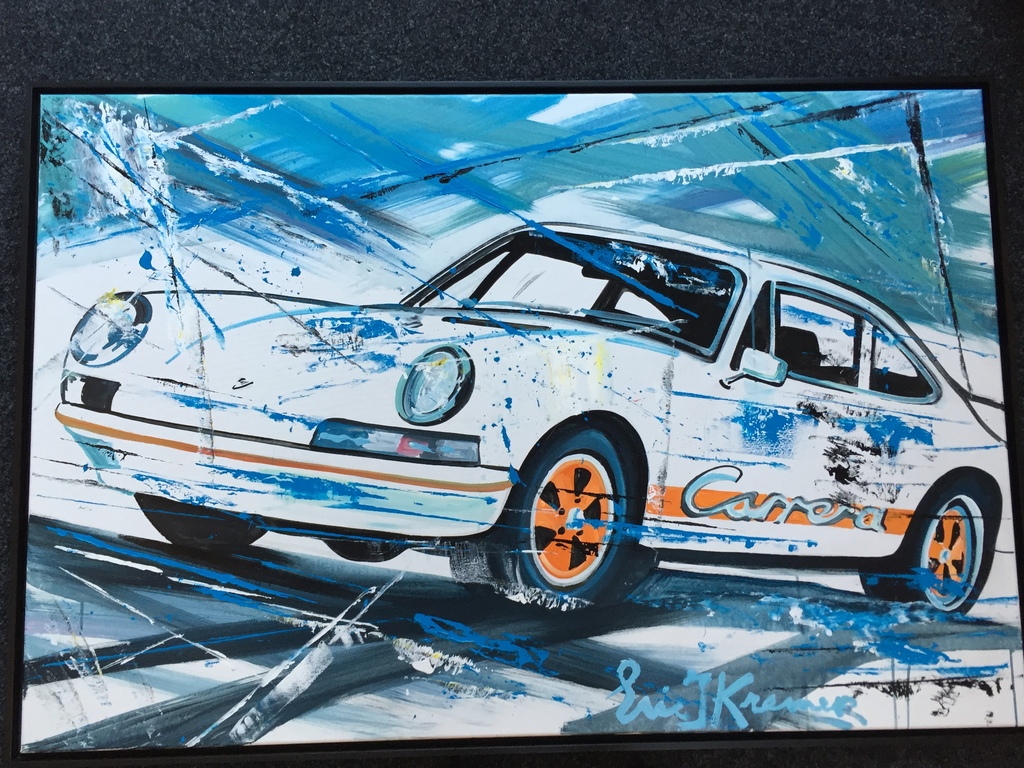 Eric Jan Kremer  acryl op doek  PORSCHE kopen? Bied vanaf 500!