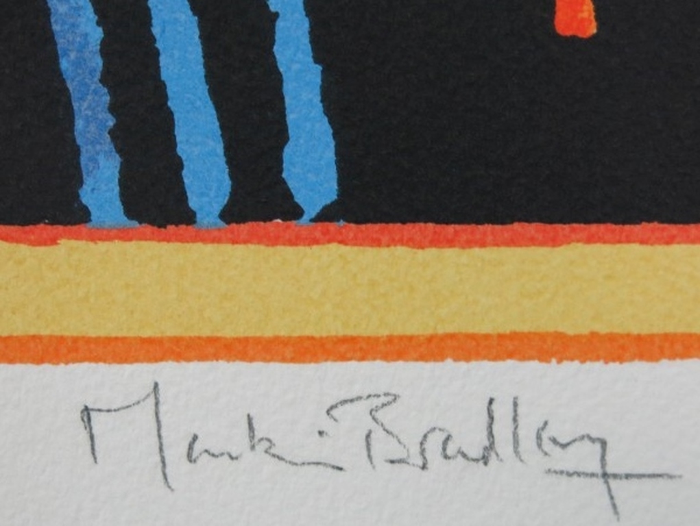 Martin Bradley: Zeefdruk, Morning Cockerel kopen? Bied vanaf 50!