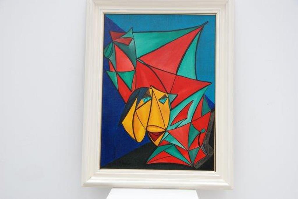 SCHILDERIJ OLIE OP DOEK/HOUT VAN PISCARO verkocht voor € 75!