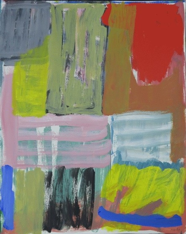 Maarten Dekker: Acryl op papier, Z.T. kopen? Bied vanaf 1!