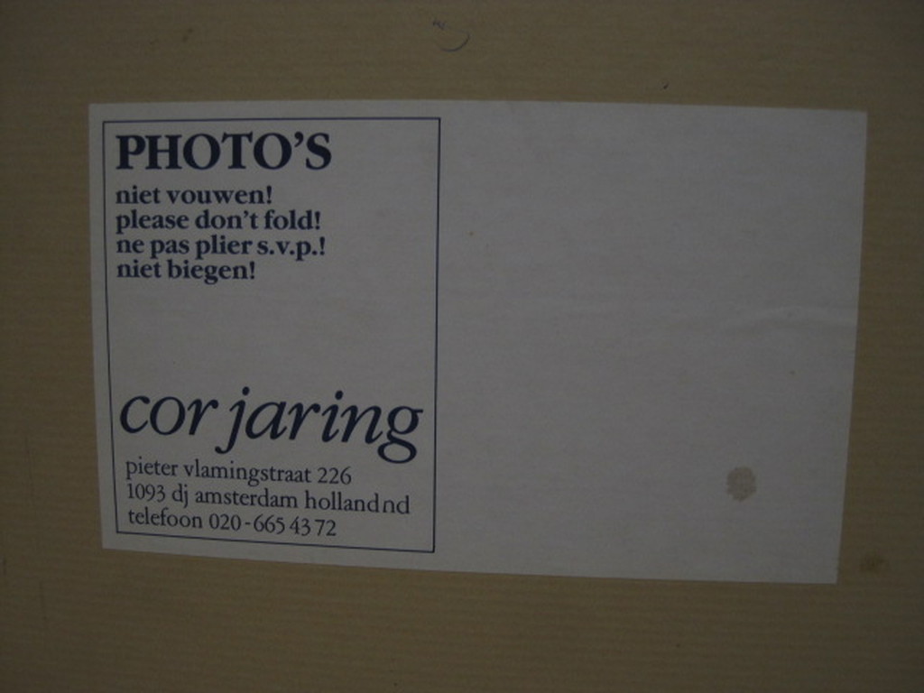 Cor Jaring (1936-2013) Amsterdam "mijnwerker" hoogdruk ca. 1980   kopen? Bied vanaf 1!