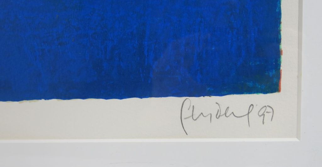 Geert Vrijdag, zeefdruk: Tigris - ingelijst (groot formaat) kopen? Bied vanaf 100!