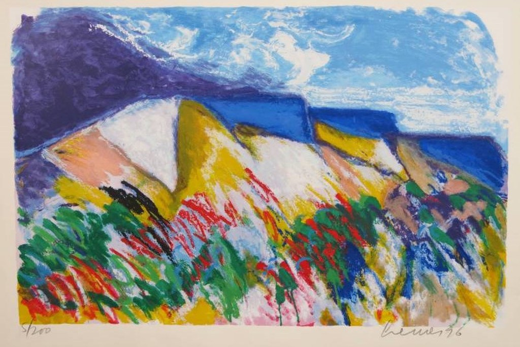 Jan Cremer: Zeefdruk, La Montagne St. Victoire kopen? Bied vanaf 150!