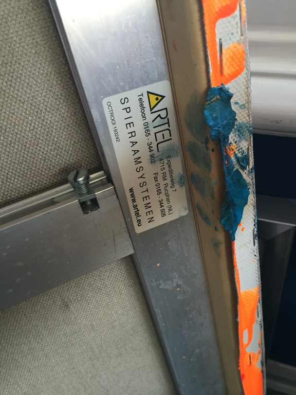 ORIGINEEL- LET ME BE A BOY AGAIN #17 - RICK TRIEST - OLIEVERF - 120X120 kopen? Bied vanaf 350!