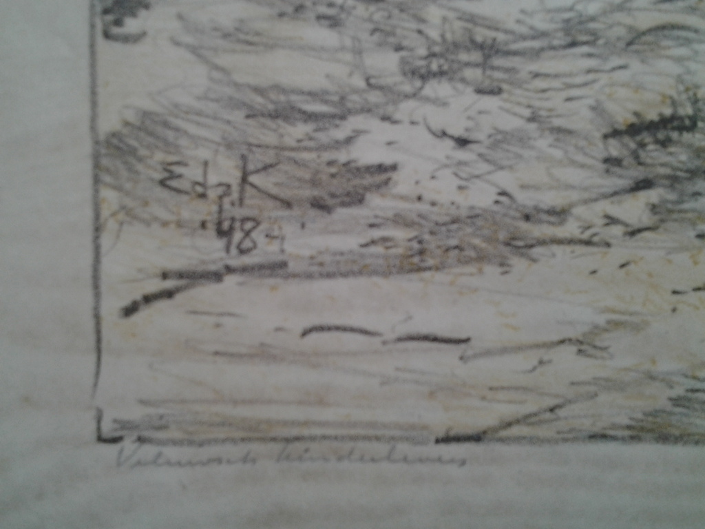 Edzard Willem Koning (1869-1954), kleurenlitho, Veluwsche Kinderkens kopen? Bied vanaf 35!