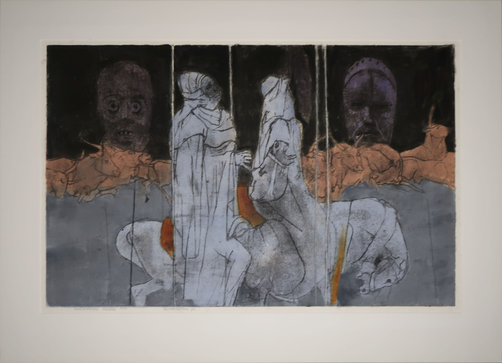 Ru van Rossem: Ets, Afrikaanse ruiters (Groot) kopen? Bied vanaf 100!